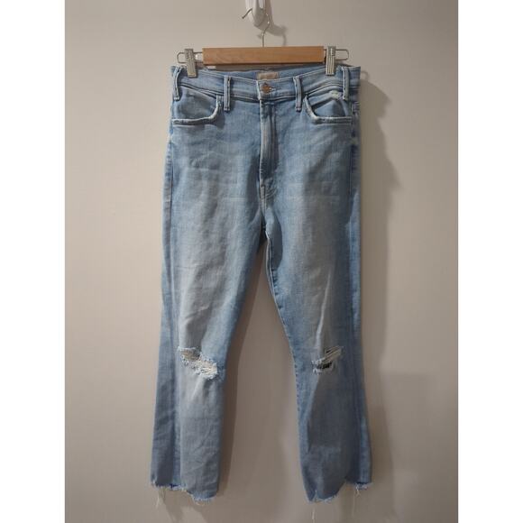 Mother The Hustler Ankle Chew Petal Plucker Jeans - Picture 9 of 9